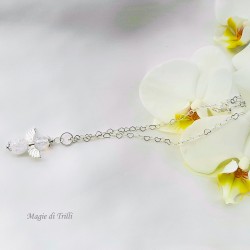 Collana angelo bianco - Idea regalo Prima Comunione -Cresima