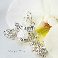 Collana angelo bianco - Idea regalo Prima Comunione -Cresima