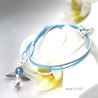 Collana angelo azzurro - Idea regalo Prima Comunione - Cresima