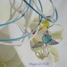 Collana angelo azzurro - Idea regalo Prima Comunione - Cresima