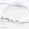 Braccialetto ali di angelo - Idea regalo Prima Comunione - Cresima